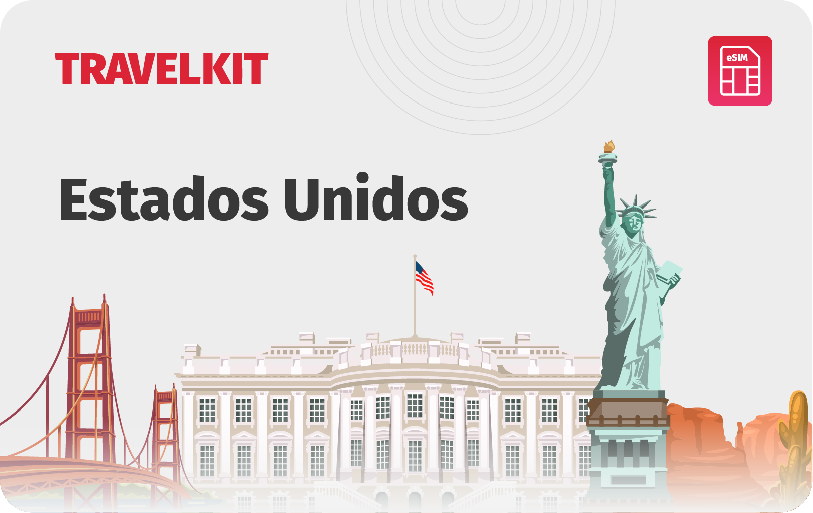 Estados Unidos 3 GB - 30 Días