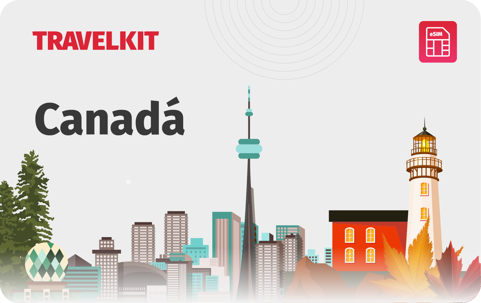 Canadá 5 GB - 30 Días