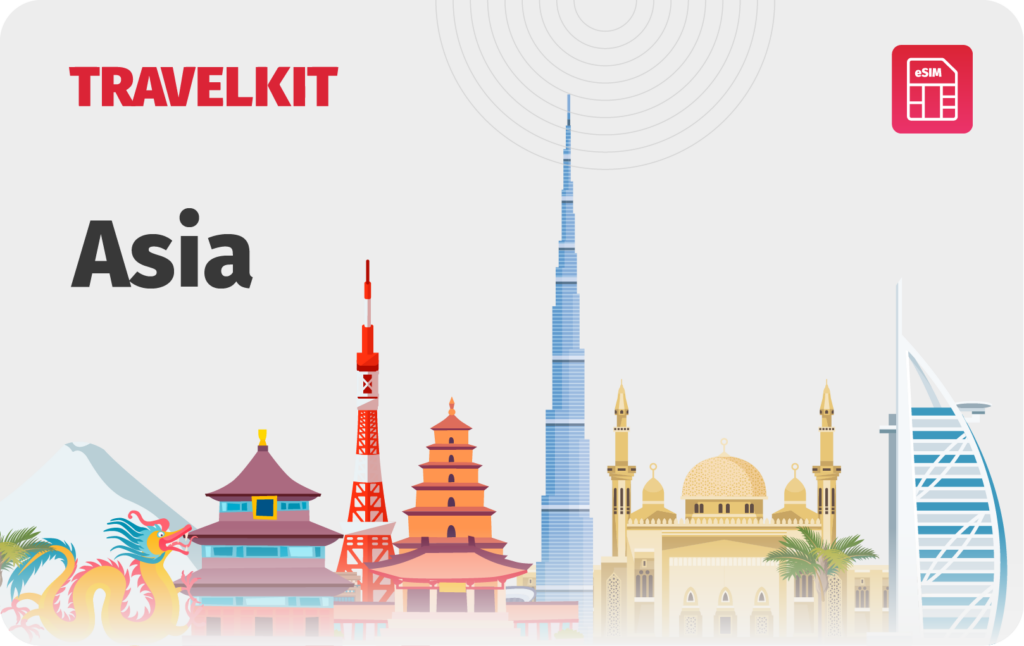 Asia 5 GB - 30 Días