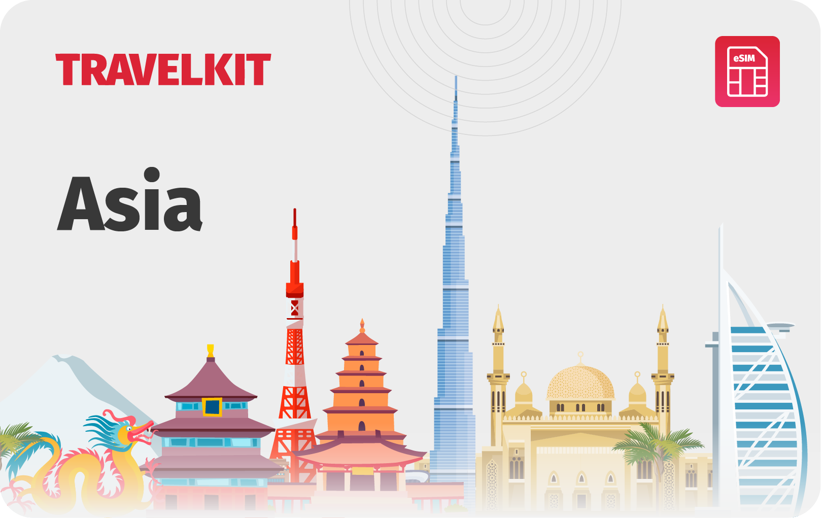 Asia 10 GB - 30 Días
