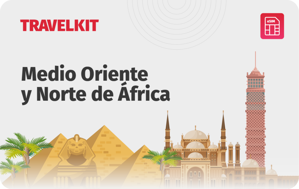 Oriente Medio y África del Norte 10 GB - 30 Días