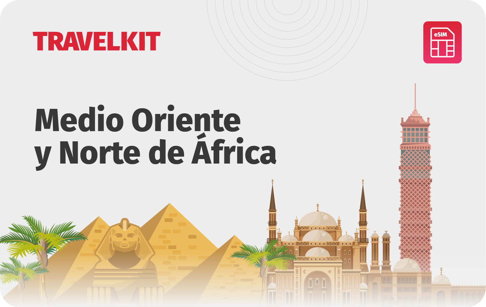 Oriente Medio y África del Norte 10 GB - 30 Días